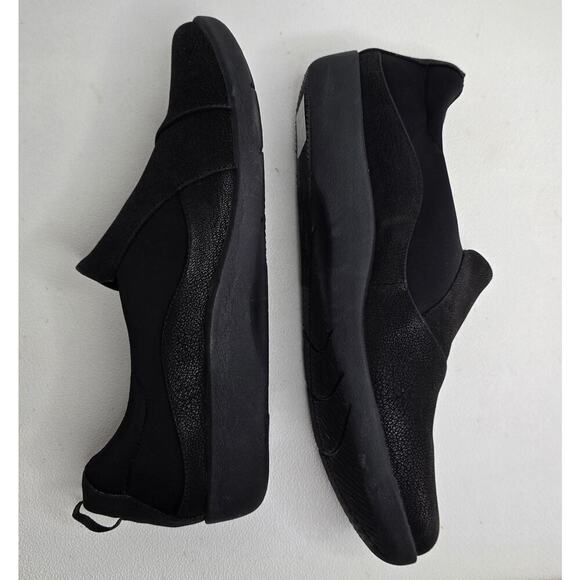 Clarks Black Cloud Steppers Sillian Paz Slip on Comfort Shoe Loafer 10 NEW - Picture 6 of 10